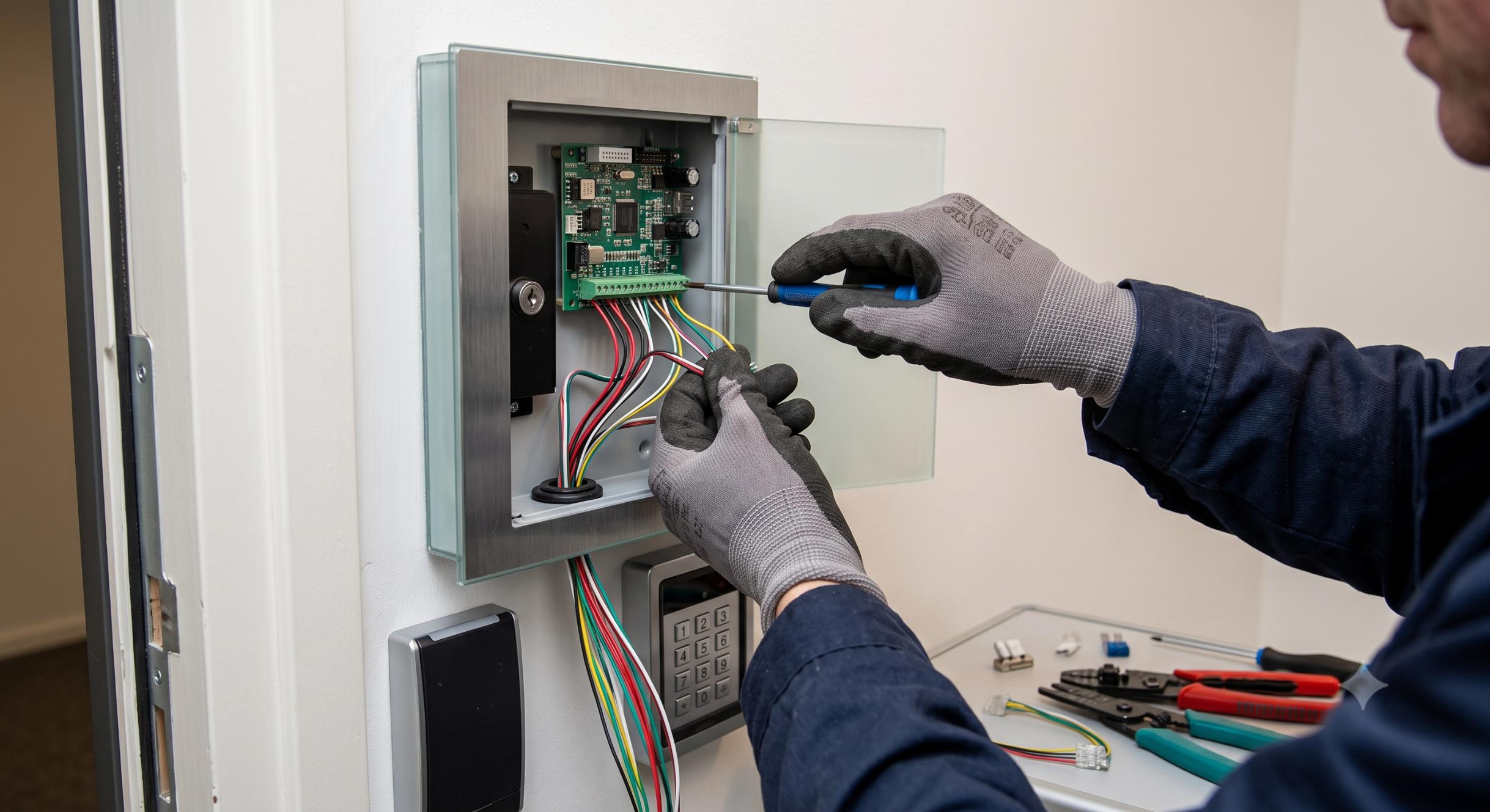 installatie-toegangscontrole-systeem.png Alarminstallatie geïnstalleerd door Van Heijningen Techniek